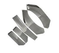 TZIUSFAC Divisor De Parachoques Delantero ABS Kit Carrocería Universal para Parachoques Delantero Coche Divisor Alerón Accesorios Universales Coche 5 Piezas(Carbon Pattern)
