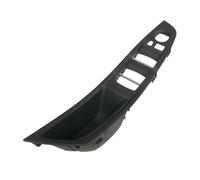TZIUSFAC Manija De Puerta De Coche, Panel Reposabrazos Cubierta Embellecedora Tirar, Conjunto Para 5 Series F10 F11 F18 520 523 525 528 530 2010-2017 LHD(LHD Black)