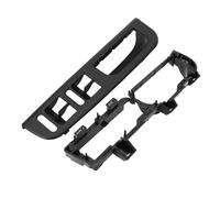TZIUSFAC Para Bora Para Golf 4 MK4 Para Jetta 1999 2000 2001 2002 2003 2004 LHD Interio De Coche Manija De Agarre De Puerta Delantera Trasera Izquierda Derecha(Black)