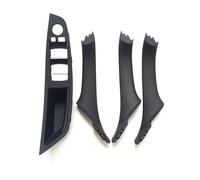 TZIUSFAC Reposabrazos De Puerta Interior Coche, Manija De Tirador De Puerta De Panel Empotrado Para 5 Series F10 F11 F18 520 523 525 528 530 2010-2017 LHD(LHD Black)