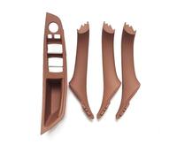 TZIUSFAC Reposabrazos De Puerta Interior Coche, Manija De Tirador De Puerta De Panel Empotrado Para 5 Series F10 F11 F18 520 523 525 528 530 2010-2017 LHD(LHD Brown)
