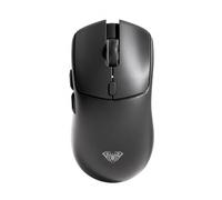 TZMRIT AULA SC580 SE - Ratón inalámbrico para juegos, Tri-Mode 2.4G/BT5.0/USB-C recargable, ratones inalámbricos ajustables de 10000 DPI con 6 botones programables, mouse ergonómico para PC (BK)
