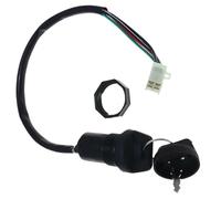TZNTOWG Interruptor de Encendido con Llave Compatible con Mini quads, ATV, Pit Bikes y Motocicletas de 50 a 250 CC Llave de Bloqueo de Asiento y Tapa de Combustible