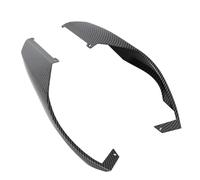 TZNTOWG Parabrisas Compatible con Kawasaki ZX-4R ZX-4RR ZX-25R 2020-2025, carenado de ala Fija, alerón Trasero, carenado de Aleta. Deflector Cupula Moto(Carbon Fibre Pattern)