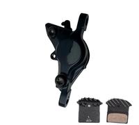 TZOBXDP BR M7100 BR-M7100 Pinza de Freno de Disco MTB 2 pistones con Pastillas de Freno Resina G05S J05A Metal J04C(BR-M7100 with J05A)