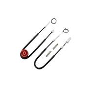 TZOBXDP Compatible con Citroen PLURIEL 2003-2016 KIT de reparación de regulador de ventanilla trasera derecha