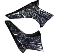 TZOBXDP Conducto de Aire de refrigeración del Disco de Freno de Motocicleta, Pinza de Freno,Cubierta de guía de Aire, Scooter eléctrico Universal Conducto de Aire de Pinza de Freno(Style4 1 Pair)