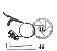 TZOBXDP Freno hidráulico A2 MTB Bicicleta Discos de Aceite Palanca 2 pistones 160MM 180MM Rotor Pinza Trasera Delantera Izquierda Derecha(180 L-F Rotor)
