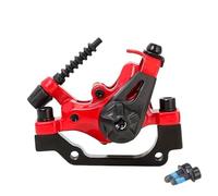 TZOBXDP Frenos Disco de Doble accionamiento MTB de Doble pistón Aptos para Pastillas Resistentes al de frenado instantáneo de Aluminio Fundido a presión DA6S(Red R Brake)