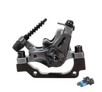 TZOBXDP Frenos Disco de Doble accionamiento MTB de Doble pistón Aptos para Pastillas Resistentes al de frenado instantáneo de Aluminio Fundido a presión DA6S(Black R Brake)