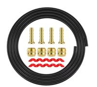 TZOBXDP Manguera de Freno de Disco hidráulico, Carcasa de Tubo de Bicicleta Apta para Shimano, Magura, Sram SM-BH90 BH59(BH59-Black)