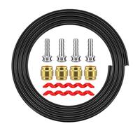 TZOBXDP Manguera de Freno de Disco hidráulico, Carcasa de Tubo de Bicicleta Apta para Shimano, Magura, Sram SM-BH90 BH59(Fit Sram-Black)