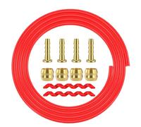 TZOBXDP Manguera de Freno de Disco hidráulico, Carcasa de Tubo de Bicicleta Apta para Shimano, Magura, Sram SM-BH90 BH59(BH59-Red)