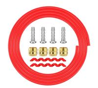 TZOBXDP Manguera de Freno de Disco hidráulico, Carcasa de Tubo de Bicicleta Apta para Shimano, Magura, Sram SM-BH90 BH59(BH90-Red)