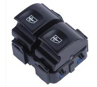 TZOBXDP Manivela Antióxido Botón del interruptor de la ventana eléctrica compatible con Renault, Logan, Duster y Sandero (254111678R, 25411-1678R, 10131590) Manivela Aluminio Ligero