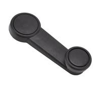 TZOBXDP Manivela Antióxido Manivela de ventana con regulador manual, color negro, ABS 2T14 V23342 ACYYF6, apta para automóviles. Manivela Aluminio Ligero