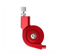 TZOBXDP Tambor Trasero para Bicicleta Convertidor de Freno en V para Bicicleta, ajustador de Viaje para Bicicleta Plegable, Adaptador de Cable, Palanca de Cambios Kit de Freno de Rodillo Trasero(Red)