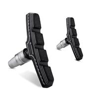 TZOBXDP Tambor Trasero para Bicicleta Pastillas de Freno silenciosas para Bicicleta, duraderas, Soporte de Freno en V, Almohadillas de Goma para Zapatos, 1 par Kit de Freno de Rodillo Trasero
