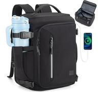 Tzowla Bolsa de viaje de 40 x 30 x 20 cm con bolsa grande para bebidas, paquete de rack extensible para objetos personales para hombres/mujeres, bolsas de fin de semana de negocios para portátiles de