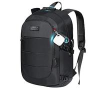 Tzowla Mochila Antirrobo para Portátil de 40 Litros con Puerto de Carga USB y Smart Tracker Tag y Bloqueo se Adapta a una Computadora Portátil de 15,6 Pulgadas