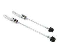 TZOXTLH 1 par de brochetas de liberación rápida, brocheta delantera y trasera, accesorio para bicicleta de montaña y carretera (Plata)