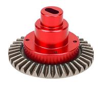 TZOXTLH Connect Box 38T engranaje principal RC piezas accesorio apto para HSP 94180 1/10 RC modelo de coche (Roja)