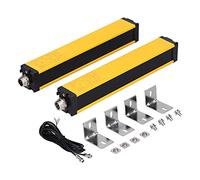 TZOXTLH Cortina de luz de Seguridad Sensor de protección fotoeléctrica PNP NO Dispositivo de Control de Salida DC10-30V