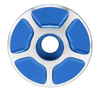 TZOXTLH Cubierta de auriculares de horquilla delantera para bicicleta Accesorios de vástago de bicicleta de carretera ligeros y reemplazables (Azul)