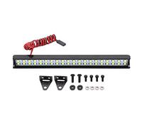 TZOXTLH Double Row Spotlights Durable Double Row LED Lightbar for Wrangler 1/10 Climbing Simulation Car
