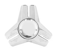 TZOXTLH Estructura Triangular del giroscopio de la Yema del Dedo Reduce la Ansiedad Suavizado Rodamiento Estable Giratorio Juguete de descompresión de Metal (Plata)