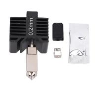 TZOXTLH Hotend - Repuesto para impresora 3D Bambu Lab X1 P1P P1S con boquilla de acero endurecido integrada de 60 W, calentador de cerámica (0,2 mm)