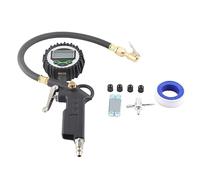 TZOXTLH Inflador de neumáticos LCD con manómetro digital Conector rápido NPT de 1/4 pulg. Inflador de neumáticos de 200 psi