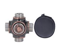 TZOXTLH Juguete de rotación de la Punta del Dedo de Metal Oficina portátil para Adultos Ergonómico TDAH Ansiedad Alivio del estrés Juguete Giratorio