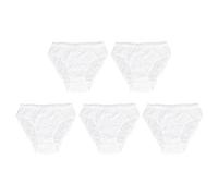 TZOXTLH Ropa interior desechable para mujer 5 piezas Ropa interior desechable premamá de algodón puro para viajar (l)
