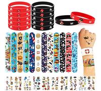 TZQFROCE Piratas decorativos para cumpleaños, 34 unidades, diseño de piratas