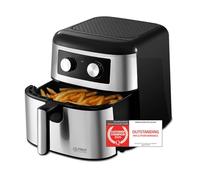 TZS First Austria Air Fryer 8 L | 80-200 °C | Control mecánico | Recubrimiento antiadherente | 1700 W | Temporizador | Elemento calefactor de acero inoxidable