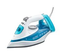 TZS First Austria - Plancha de Vapor 2720W - 300ml - 32 Salidas de Vapor - 30g/min Vapor & Golpe de Vapor 1g - Suela Cerámica - Antical, Vapor Vertical & Autolimpieza - Azul