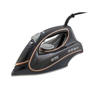 TZS First Austria Plancha de vapor I 2800-3200 W I Suela de cerámica I Autolimpieza I Vapor vertical I Antical I Planchado en seco I Depósito de agua de 0,45 l I 1,3 kg