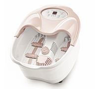 TZS First Austria Spa de pies, masaje con vibración y burbujas de aire, función de infrarrojos y calefacción, baño de pies, 450 W, 2 programas, 3 accesorios, mango plegable, caja de aroma
