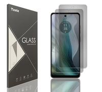 Tzstz 2 Piezas Unidades Protector de vidrio de privacidad para Motorola Moto E14，Anti-voyeur，Dureza 9H，Anti-arañazos，Pantalla Protector