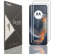 Tzstz 2 piezas vidrio templado protector de pantalla para Motorola Edge 60 dureza 9H anti arañazos (cubierta no pantalla completa)