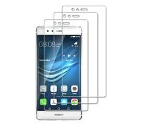 Tzstz 3 Piezas con Huawei P9 Pantalla Protector Compatible ，9H Dureza，Anti-arañazos, Vidrio Templado Protector