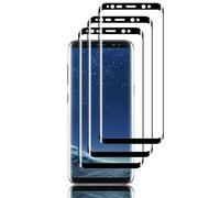 Tzstz 3 Piezas con Samsung Galaxy S8 Pantalla Protector Compatible ,9H Dureza,Anti-arañazos, Vidrio Templado Protector