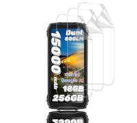 Tzstz 3 piezas para Blackview BV7300 protector de pantalla, protector de pantalla hidrogel, película de TPU flexible, sin vidrio templado