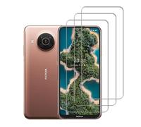Tzstz 3 Piezas Protector Pantalla Compatible con Nokia X20，9H Dureza，Anti-arañazos ，Ultra Resistente Vidrio Templado Protector