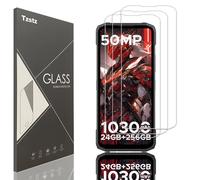 Tzstz 3 piezas vidrio templado protector de pantalla para DOOGEE Blade 10/10 Pro/10 Ultra/10 Max/10 Power dureza 9H anti arañazos HD película protectora de pantalla