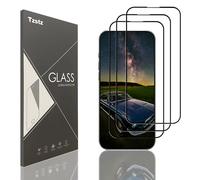 Tzstz 3 piezas vidrio templado protector de pantalla para iPhone 16 Pro Max dureza 9H anti arañazos HD película protectora de pantalla