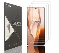 Tzstz 3 piezas vidrio templado protector de pantalla para OnePlus 13R dureza 9H anti arañazos HD película protectora de pantalla