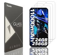 Tzstz 3 piezas vidrio templado protector de pantalla para Oukitel WP35S /WP35 Pro dureza 9H anti arañazos HD película protectora de pantalla