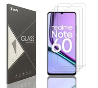 Tzstz 3 piezas vidrio templado protector de pantalla para realme Note 60 dureza 9H anti arañazos HD película protectora de pantalla